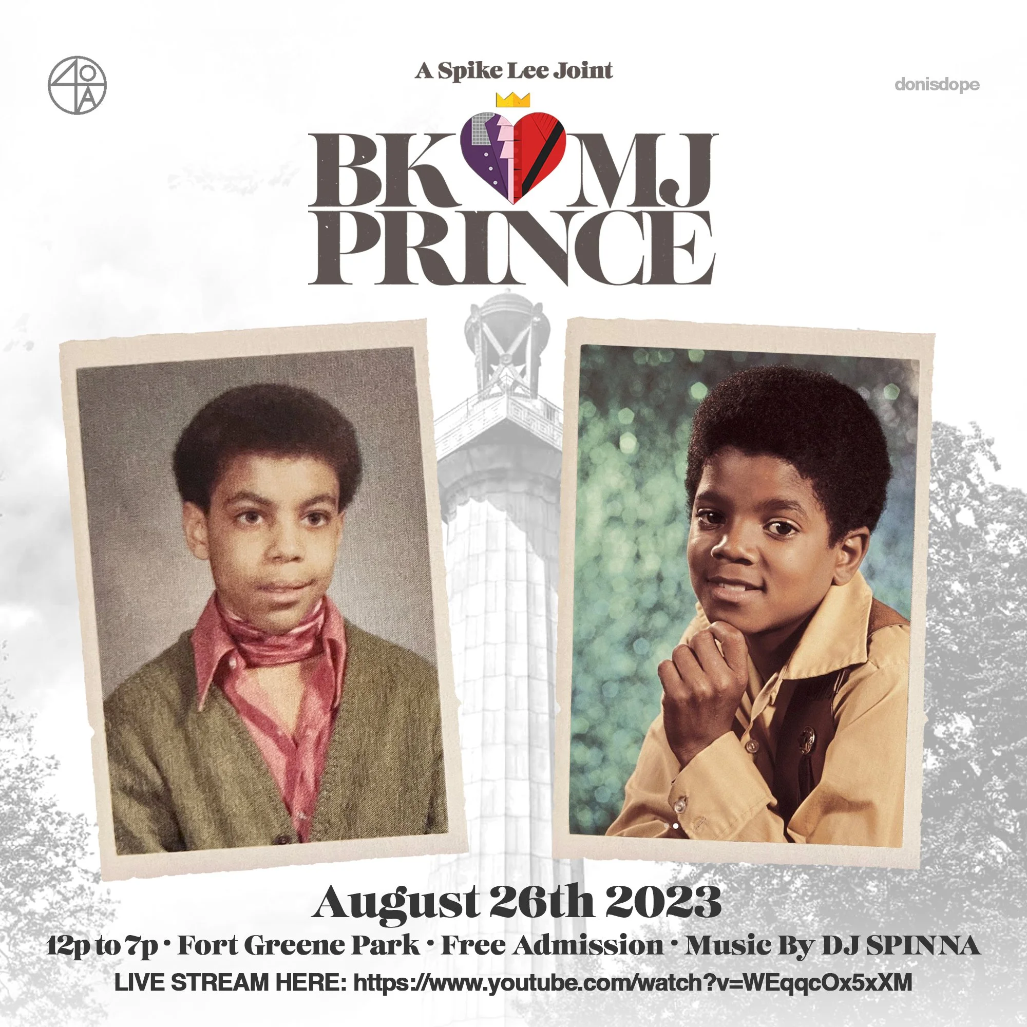 Creative Direction - Spike Lee: BK❤️MJPRINCE Party — donisdope